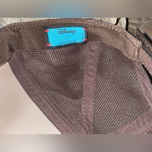 GUCCI X DONALD DUCK GG SIGNATURE MONOGRAM TRUCKER BASEBALL HAT SZ L / 59 HTF NEW - Picture 5 of 10